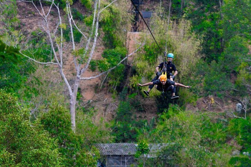 ATV Riding and Zipline Adventure Tour From Phuket 