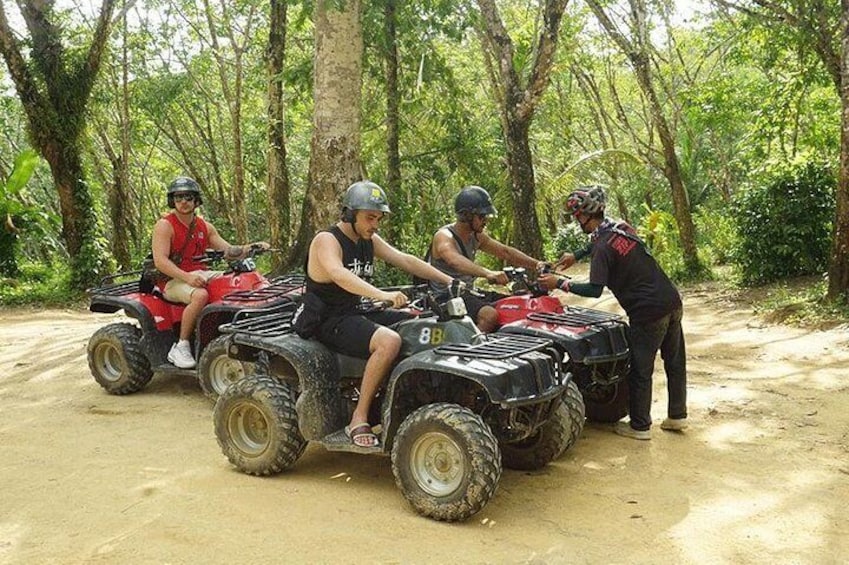 ATV Riding, Horse Riding and Zipline Adventure Tour From Phuket