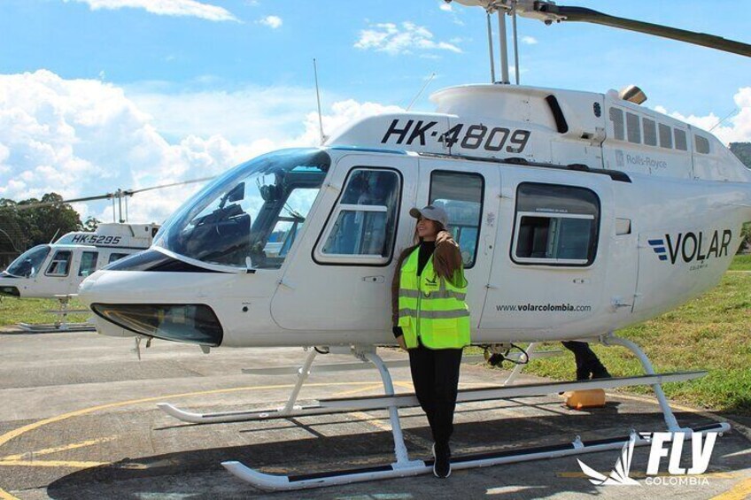 Medellin helicopter tour