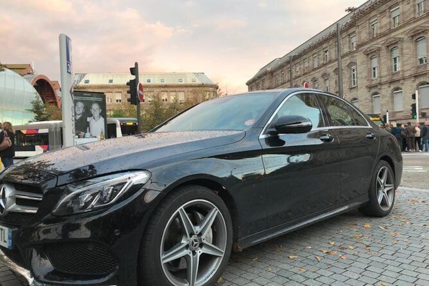 Show item 2 of 6. Private taxi driver Baden-Baden airport Karlsruhe <=> Europa-Park