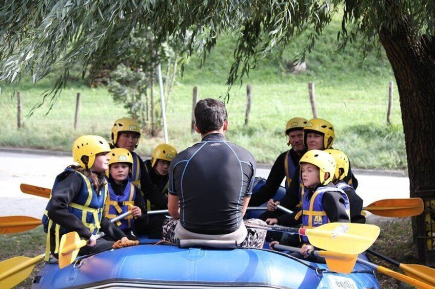 RAFTING - Sports descent (1h30 on the water, from 12 years old)