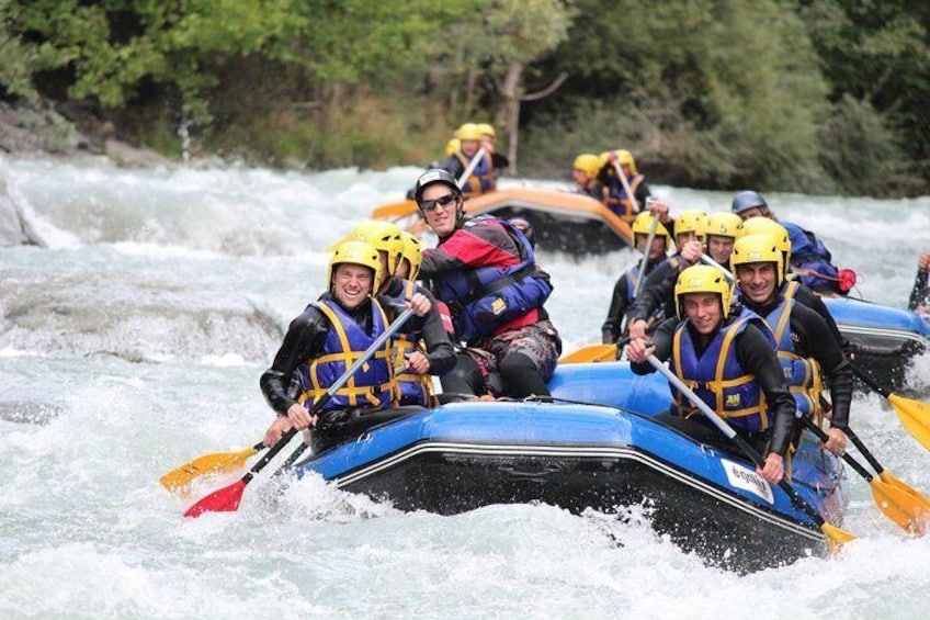 RAFTING - Sports descent (1h30 on the water, from 12 years old)