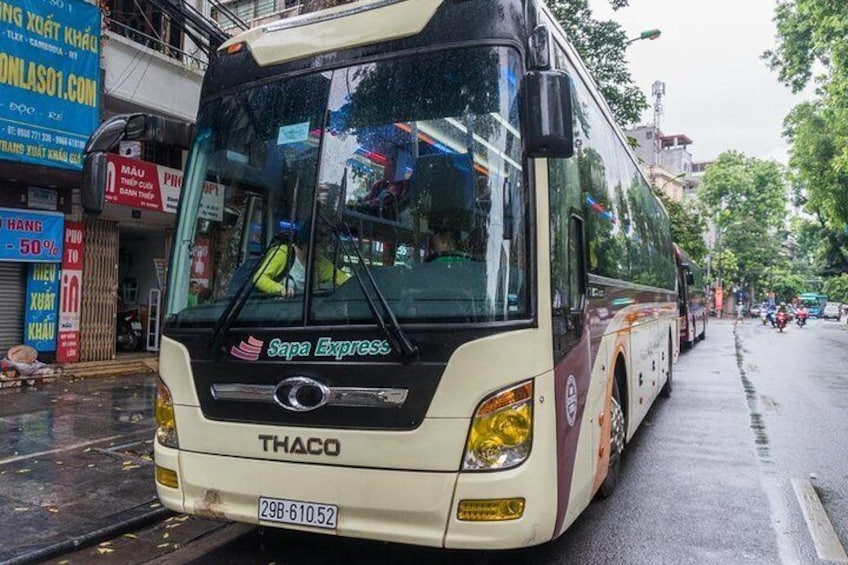 SAPA Express Bus - Guarantee: Everyday Departure from Hanoi and Return