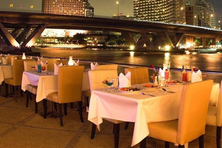 Chao Phraya Princess Dinner Cruise in Bangkok Admission Ticket