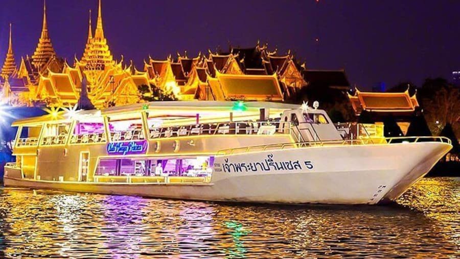 Chao Phraya Princess Dinner Cruise in Bangkok Admission Ticket