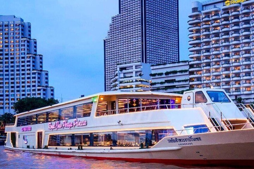 Chao Phraya Princess Dinner Cruise in Bangkok Admission Ticket