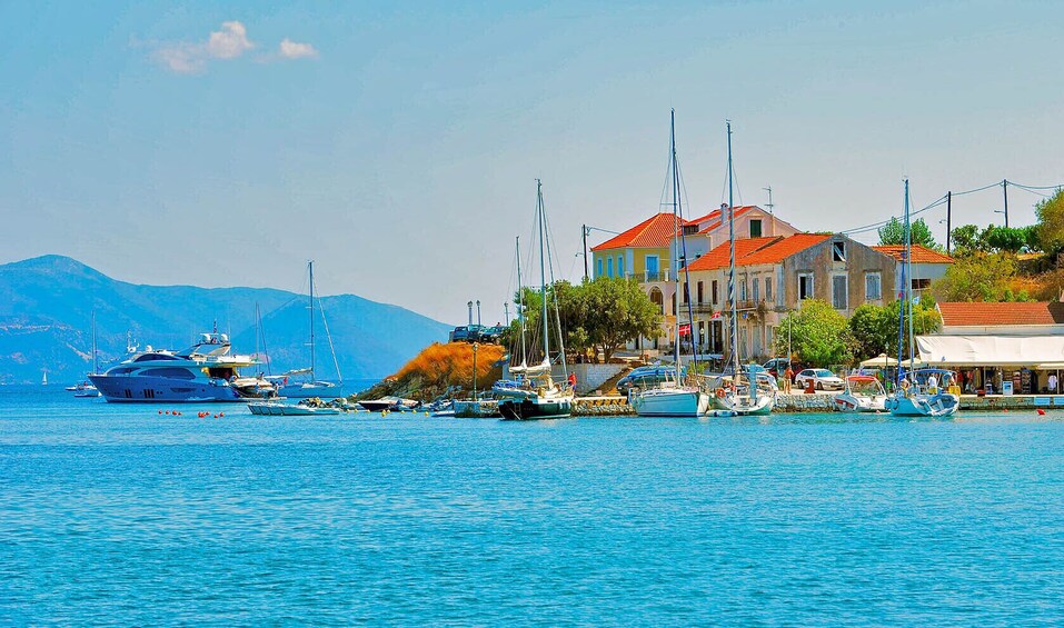 Show item 1 of 8. Kefalonia: Fiscardo & Melissani Lake Coastline Cruise