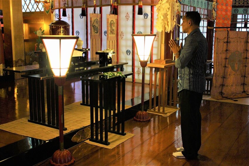 Show item 3 of 6. Pray at Yutoku Inari with Original Goshuin Book