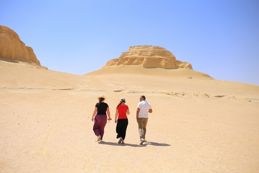 From Cairo: 4x4 Desert Safari with Sandboarding & Camel Ride