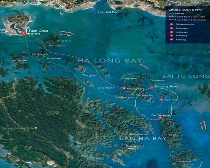 2-DAYS ALISA CRUISE  HALONG LAN HA BAY 