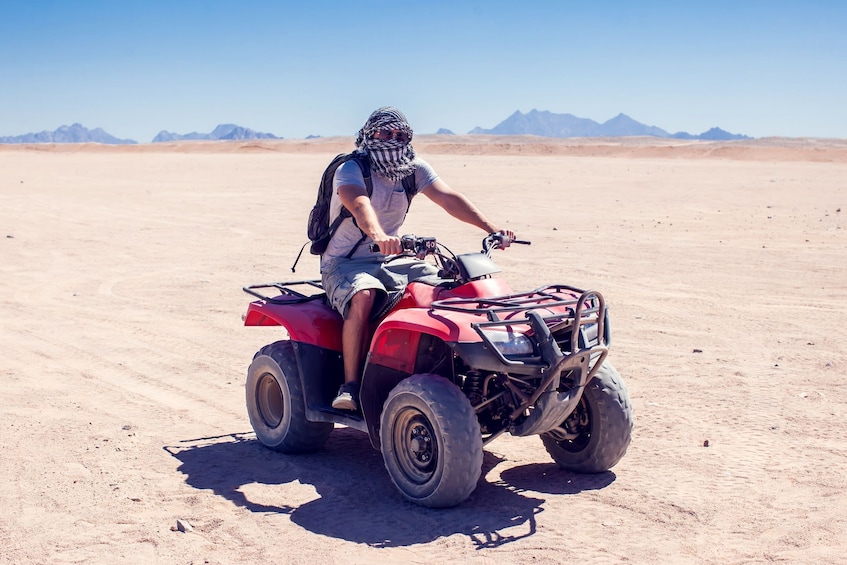 Hurghada: ATV Safari, Camel, Horse Ride with BBQ Dinner, Shows & Stargazing