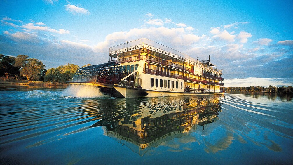 Show item 1 of 5. ferry navigating the still waters in Australia