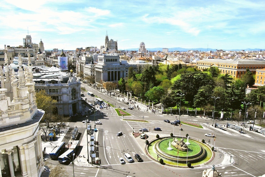 Private tour to Cibeles Palace and Retiro Park