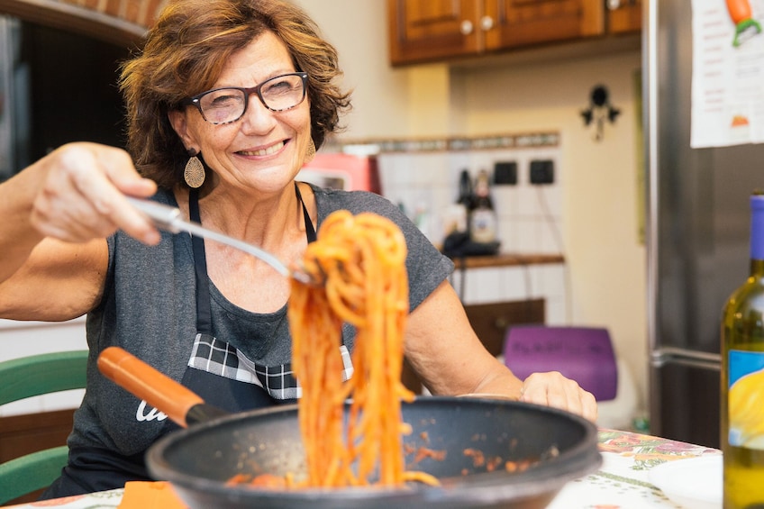 Show item 1 of 10. Withlocals Live Online Experience-Cook like a Roman Grandma