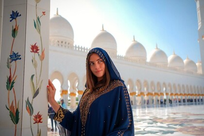Von Dubai aus: Abu Dhabi City Sightseeing Tour & Sheikh Zayed Moschee