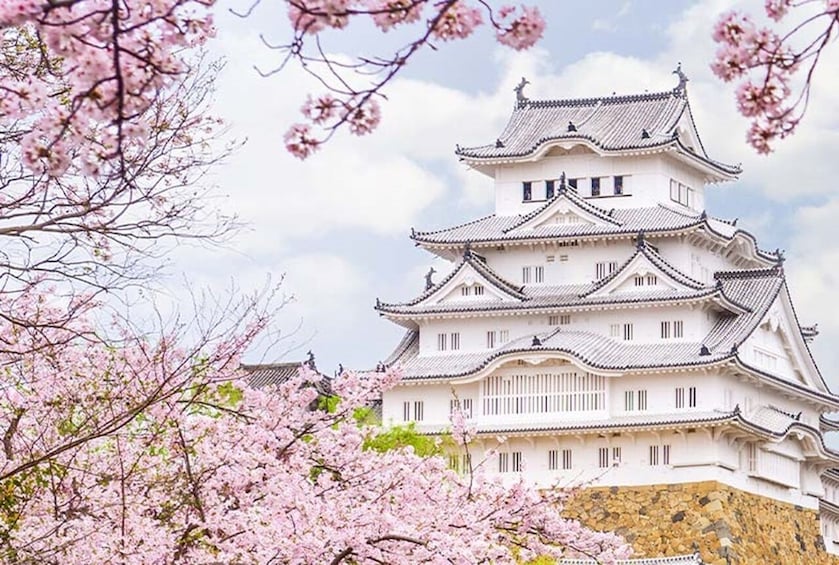 From Osaka: Himeji Castle, Arima Onsen and Mt.Rokko 1Day Bus Tour