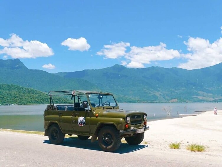 Jeep tour: Fun transfer Hoi An - Hue