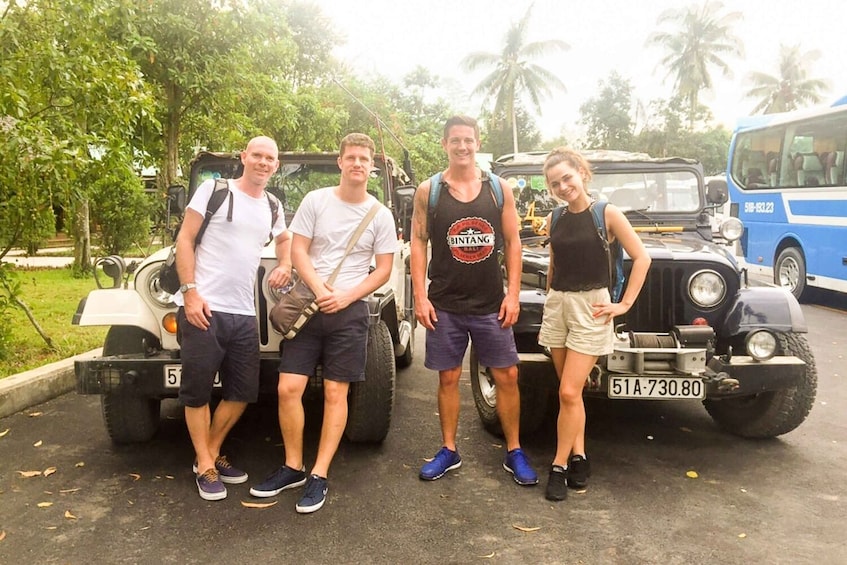 Jeep tour: Cu Chi tunnel & Saigon city tour