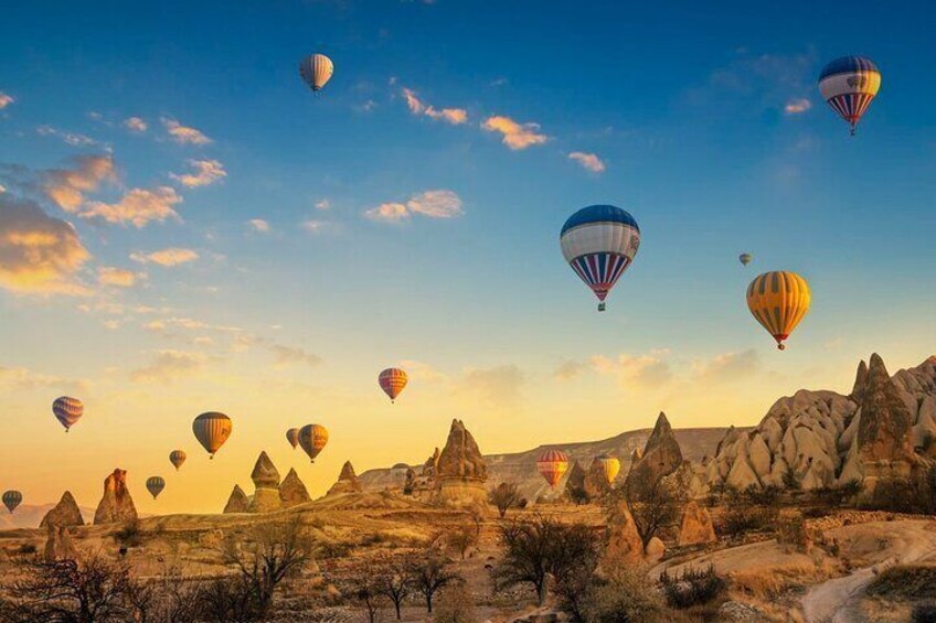 Hot Air Balloon Ride - Cappadocia Tours