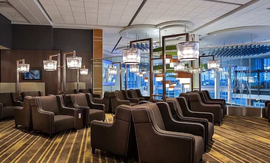 Show item 3 of 8. Plaza Premium Lounge at Vancouver International Airport (YVR)