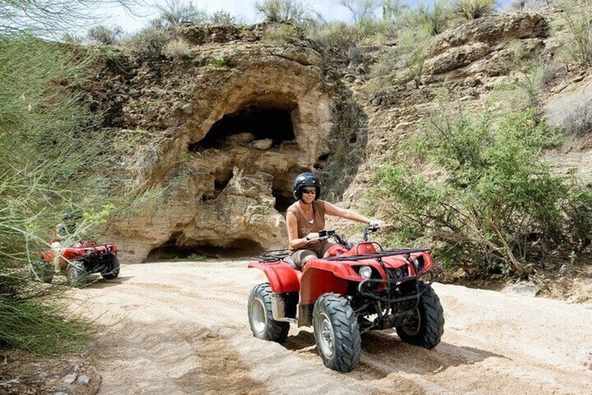 ATV in Canyon 