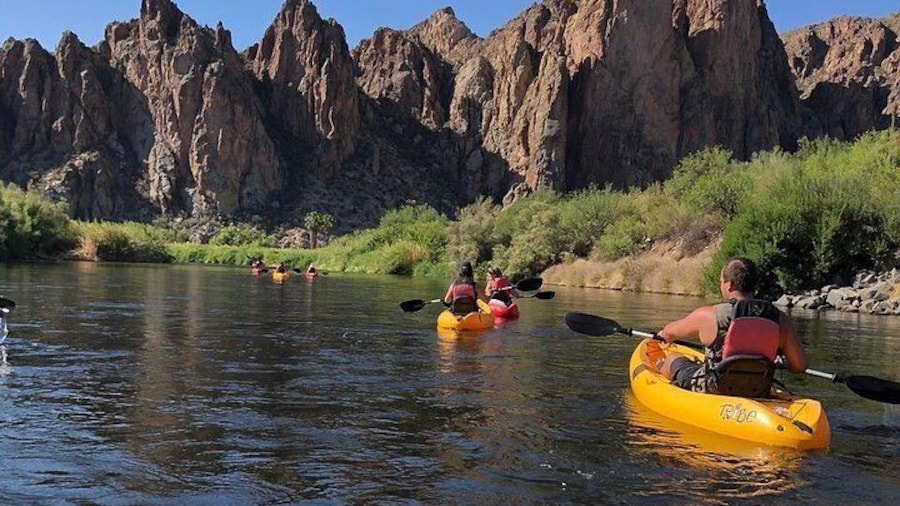 Launching from Saguaro Lake Ranch