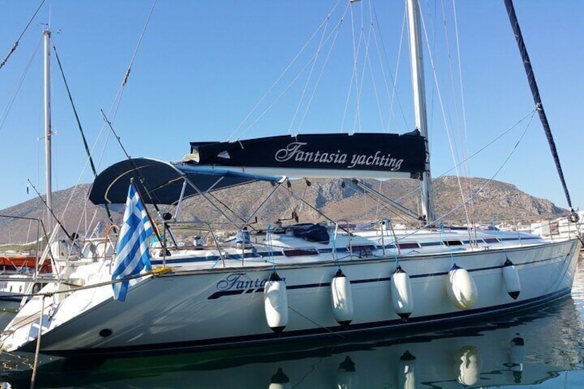 SAILING full day island DIA with lunch from Heraklion