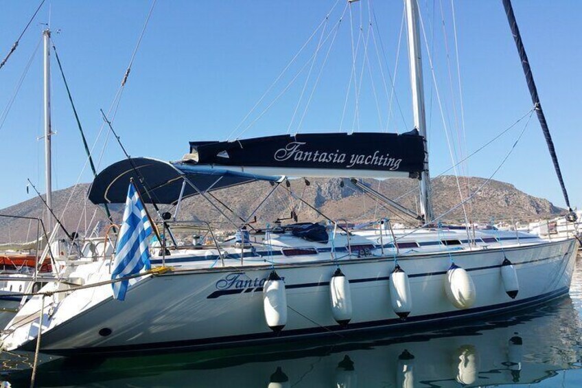 SAILING full day island DIA with lunch from Heraklion