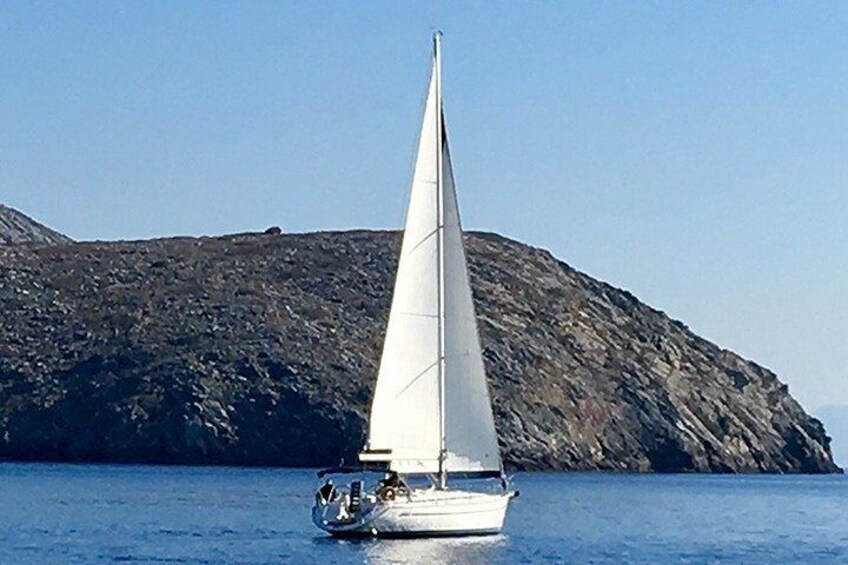 Sailing full day island DIA with lunch from Heraklion