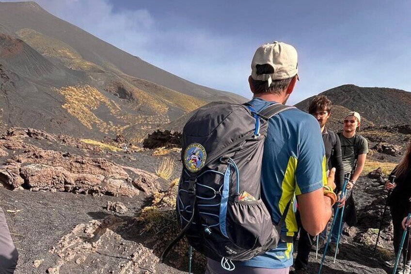 Mt. Etna adventurous trek with a volcanological guide 