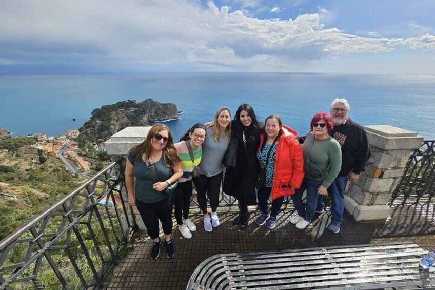 Taormina tour for small groups from Messina