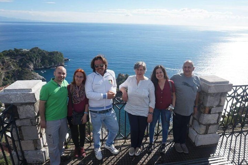 Panoramic balcony Taormina