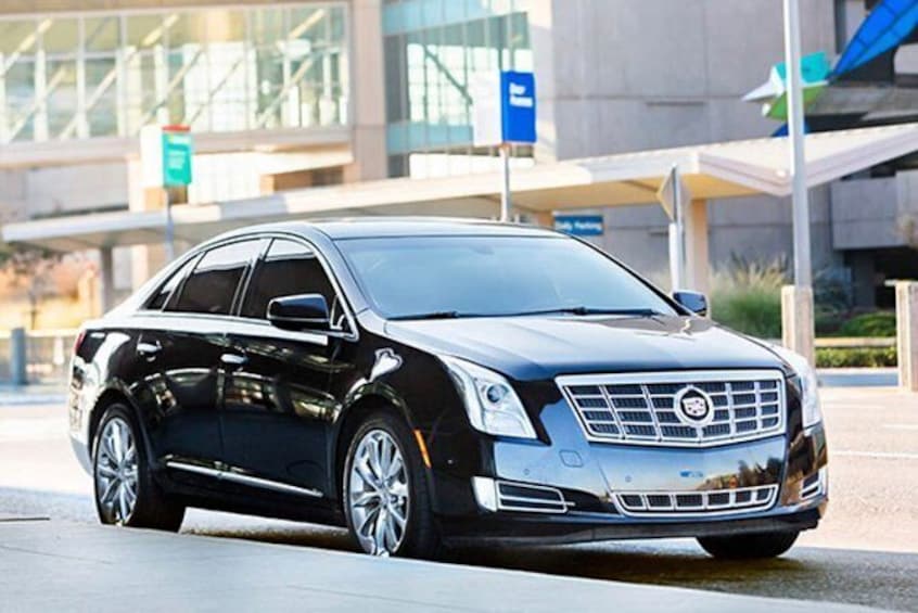Show item 1 of 1. Baton Rouge to New Orleans Chauffeur Driven Transport by Executive Sedan