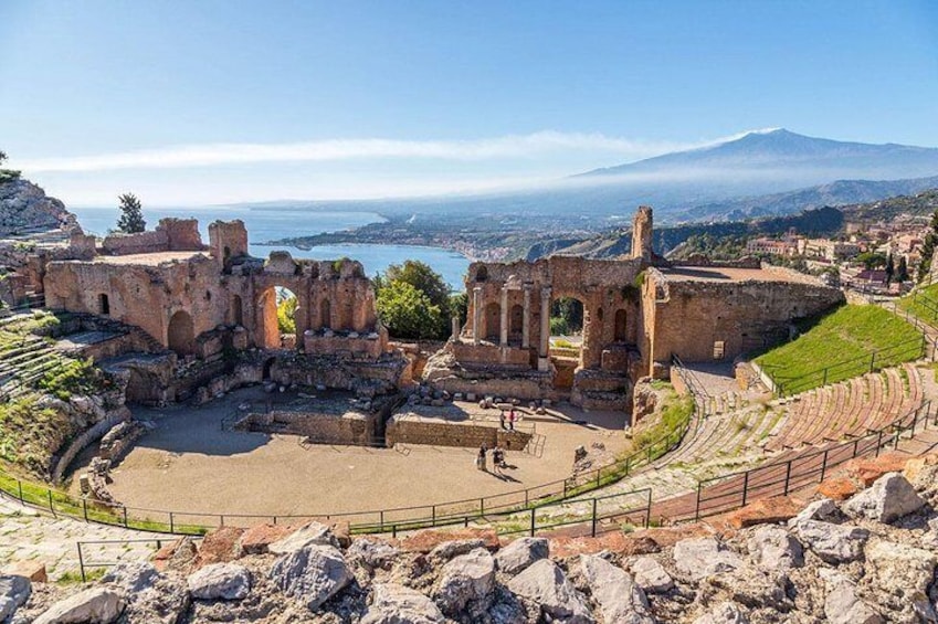 The Greek Theater of Taormina