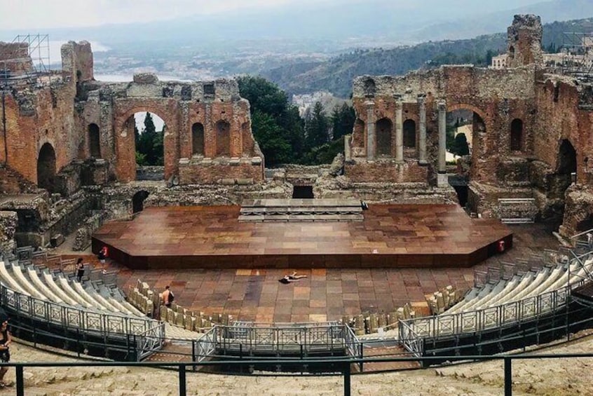 The Greek Theater of Taormina