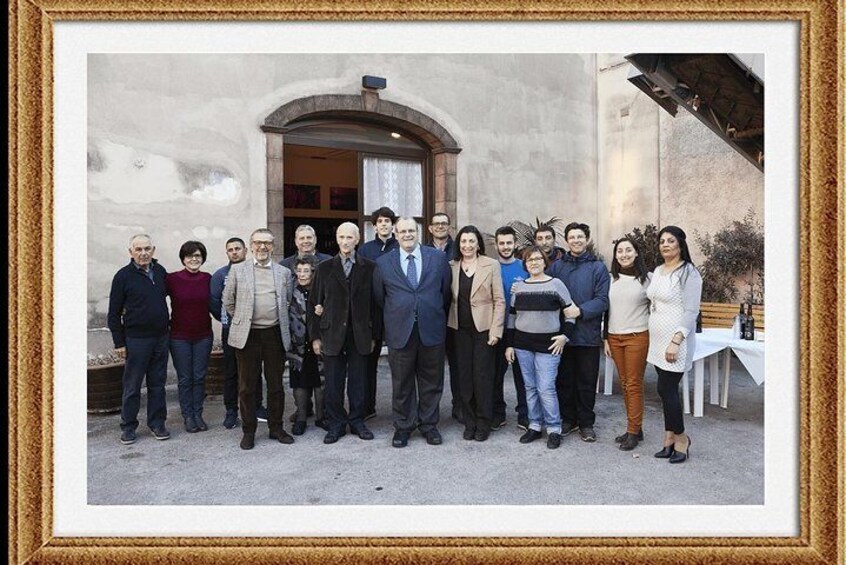 Tasting in the historic cellar of Marsala