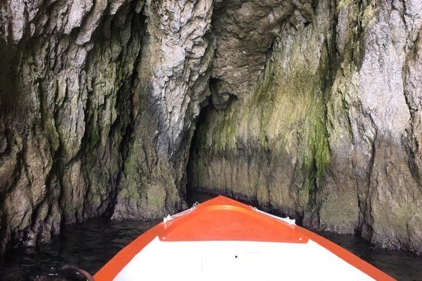 Excursion around Ortigia Island and sea caves