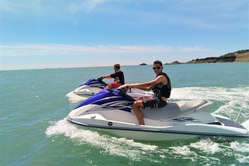 Jet Ski in Jersey with Tuition and On-water Supervision