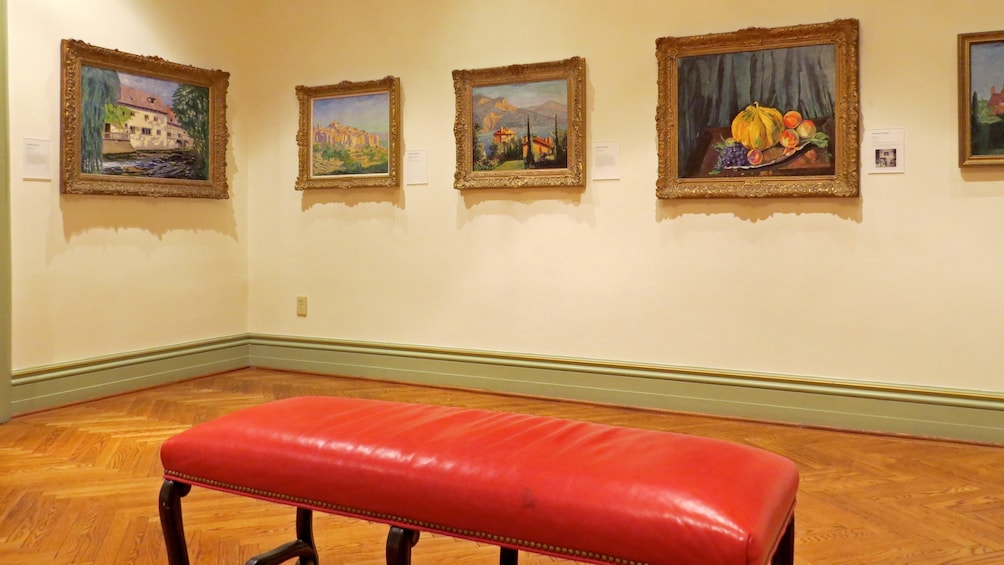 Gallery room at the Millennium Gate Museum