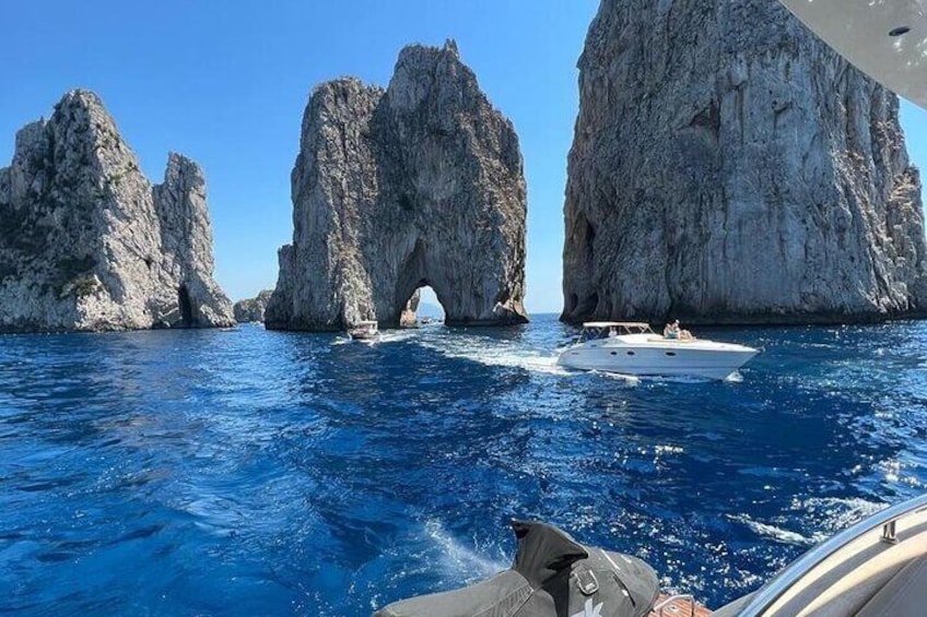 Private boat tour Capri & Positano