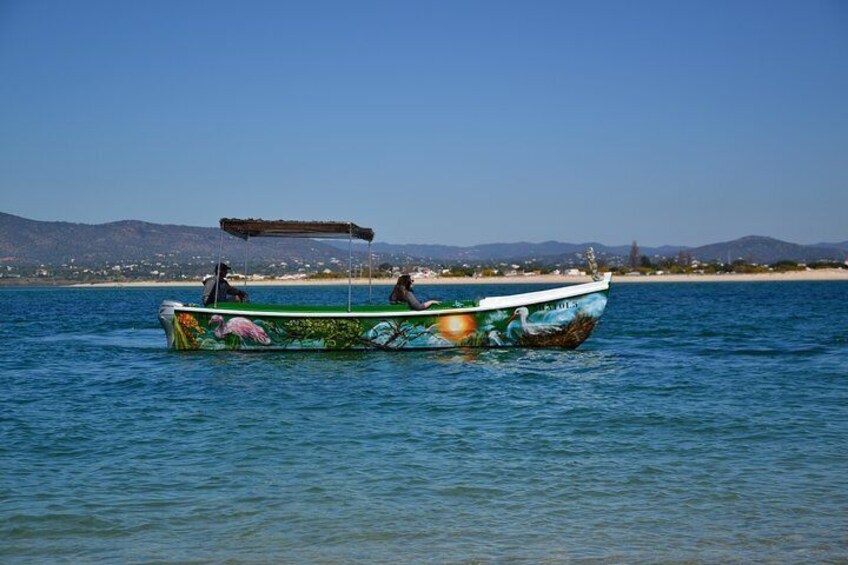 3h30 boat trip through the islands of Ria Formosa (Culatra and Deserta)
