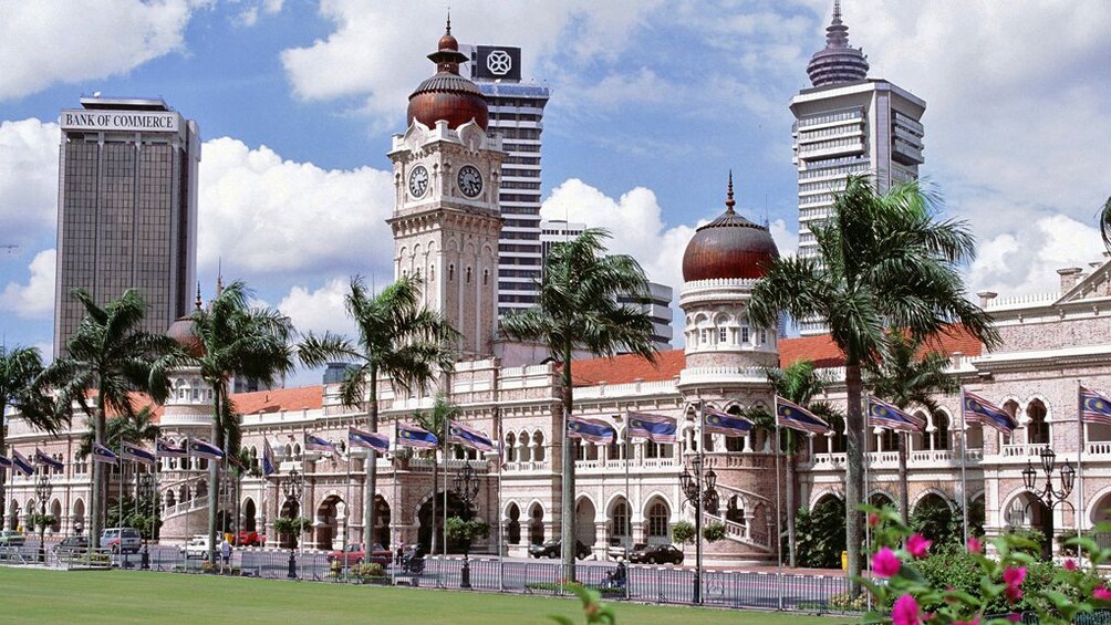 ornate building in kuala lumpur