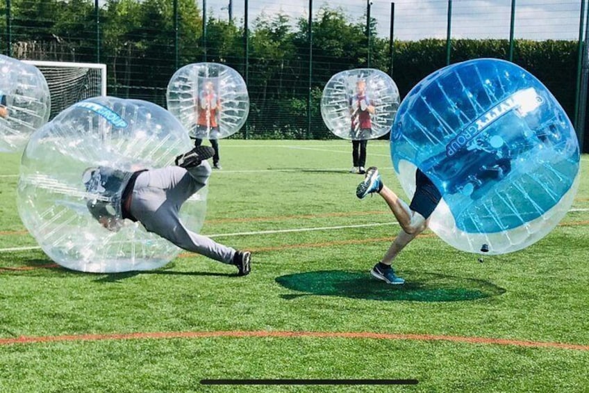 1-Hour Bubble Football Experience in Reading