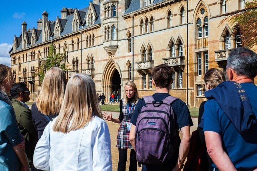 Oxford In A Day With Student Guide - Christ Church Optional