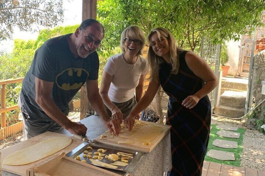Amalfi Coast Home Cooking Class with Meal & Drinks Included