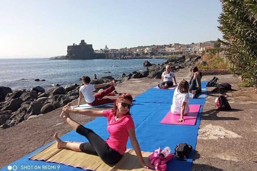 Outdoor yoga