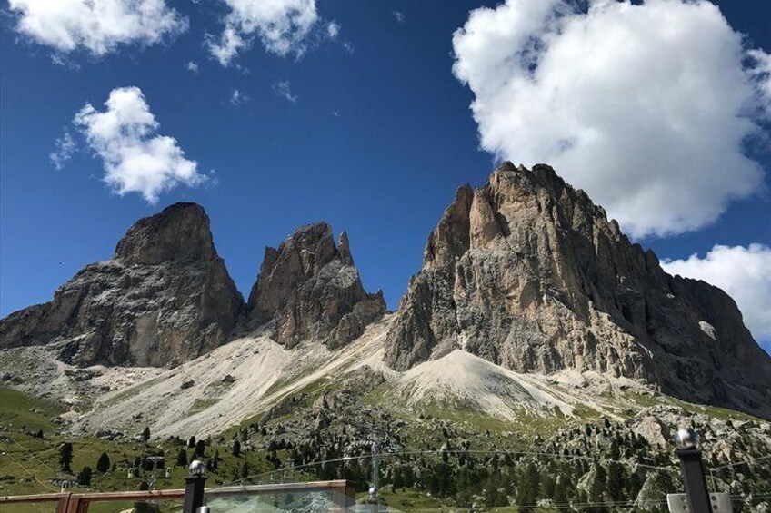 Sassolungo at Passo Sella