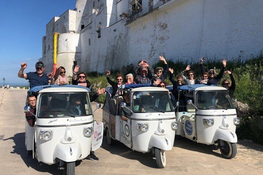 Private Tour of the Medieval Village of Ostuni by Tuk Tuk