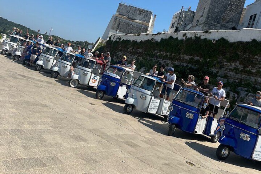 Private Tour of the Medieval Village of Ostuni by Tuk Tuk