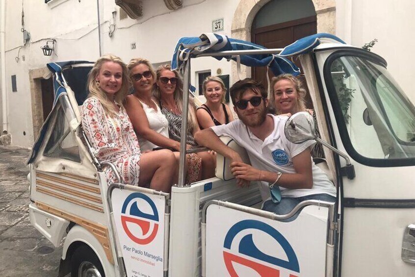 Private Tour of the Medieval Village of Ostuni by Tuk Tuk